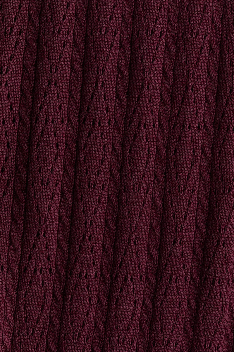 H&M Pointelle-knit trousers